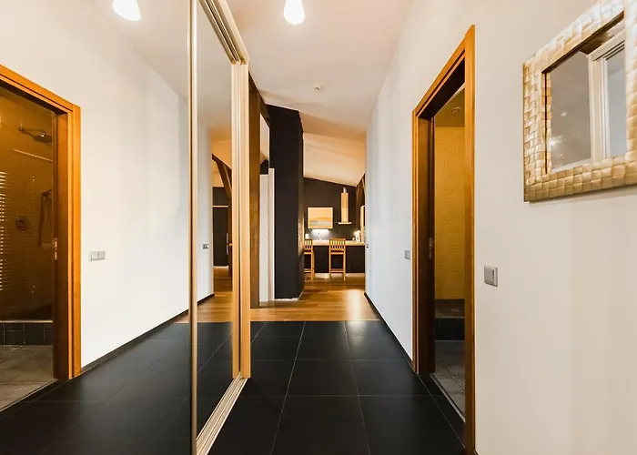 Stylish Mansard In Quite Center